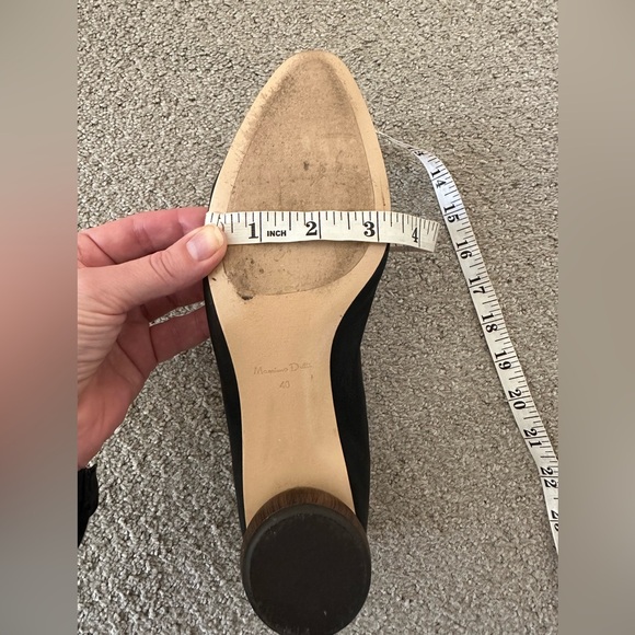 Zara Massimo Dutti Black  Flats - Zara Size Eu 40 US 9 - Picture 8 of 12